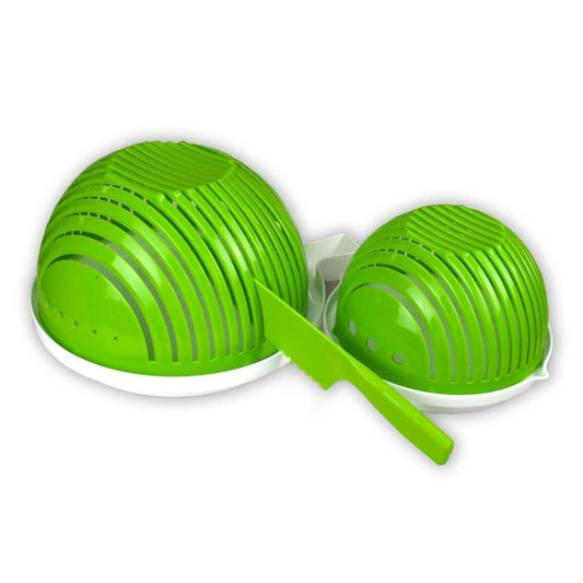 Chop Champ Set of Two Salad Cutter with Knife DailySale
