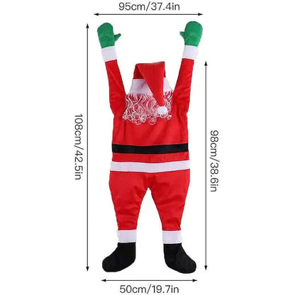 Christmas Climbing Hanging Santa Claus Decor DailySale