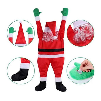 Christmas Climbing Hanging Santa Claus Decor DailySale