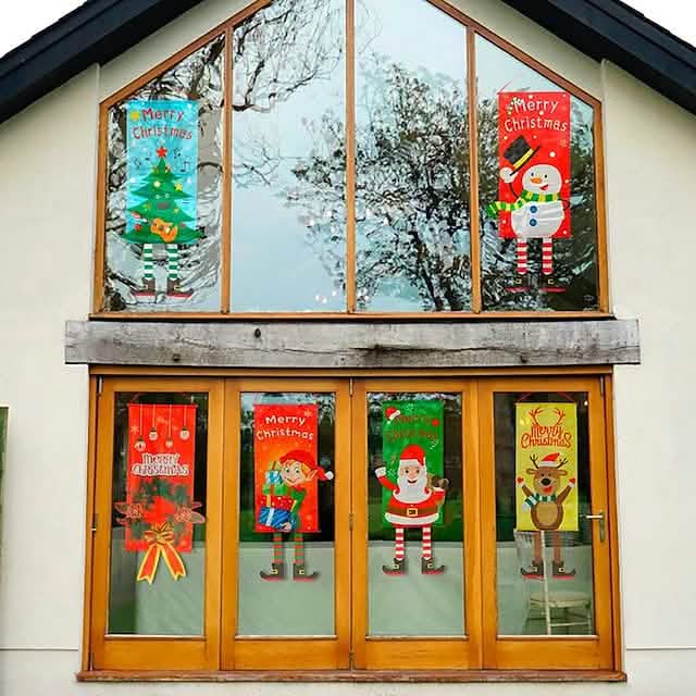 Christmas Door Hanging Flag Decor DailySale