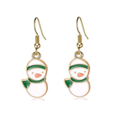 Christmas Ear Decor Hooks Creative Ladies Holiday Earrings DailySale
