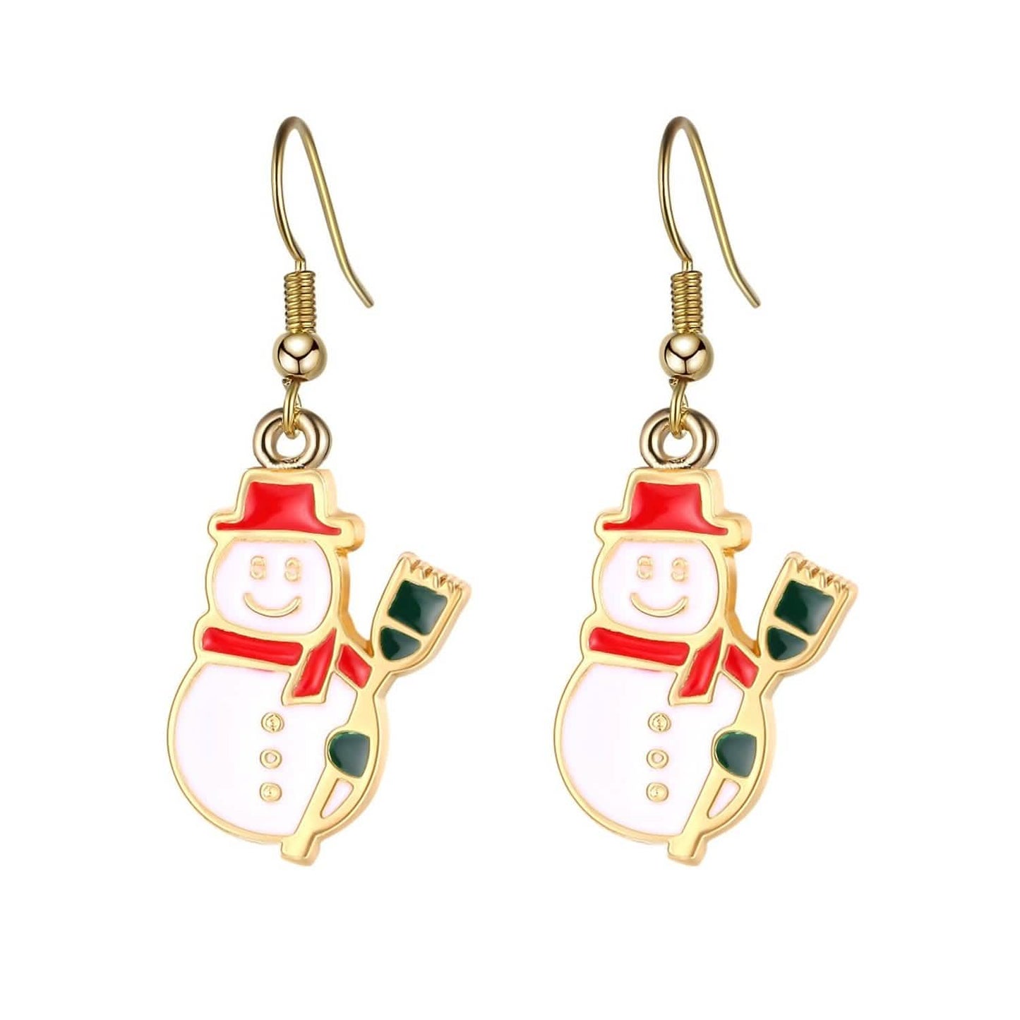 Christmas Ear Decor Hooks Creative Ladies Holiday Earrings DailySale