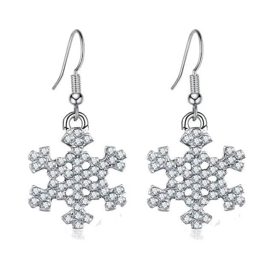 Christmas Ear Decor Hooks Creative Ladies Holiday Earrings DailySale
