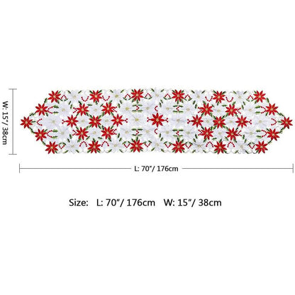 Christmas Embroidered Table Runners DailySale
