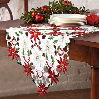 Christmas Embroidered Table Runners DailySale
