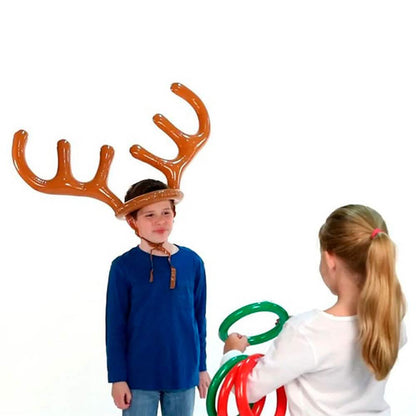 Christmas Inflatable Reindeer Toss Game DailySale