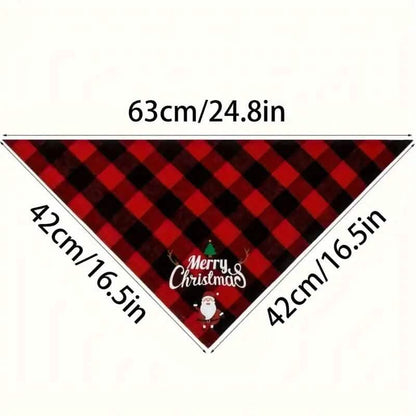 Christmas Pet Triangle Scarf Dog Bandanas DailySale