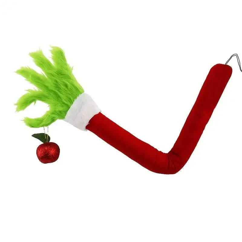 Christmas Poseable Bendable Grinch Furry Elf Decorations DailySale