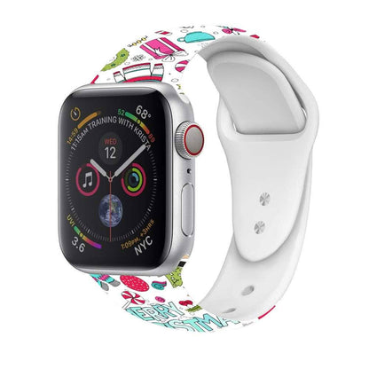 Christmas Silicone Apple Watch Bands - Assorted Styles DailySale