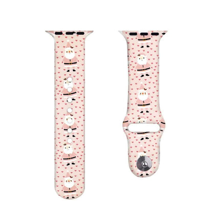 Christmas Silicone Apple Watch Bands - Assorted Styles DailySale