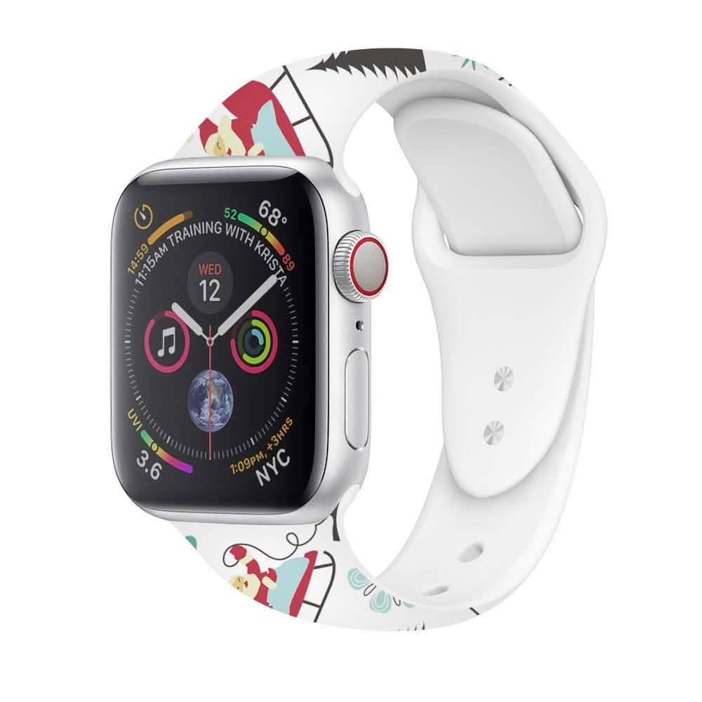 Christmas Silicone Apple Watch Bands DailySale