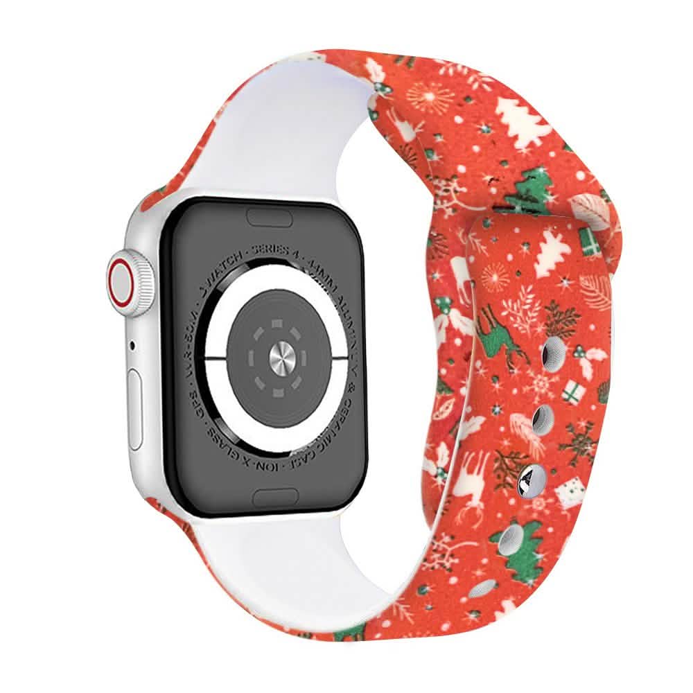 Christmas Silicone Apple Watch Bands DailySale