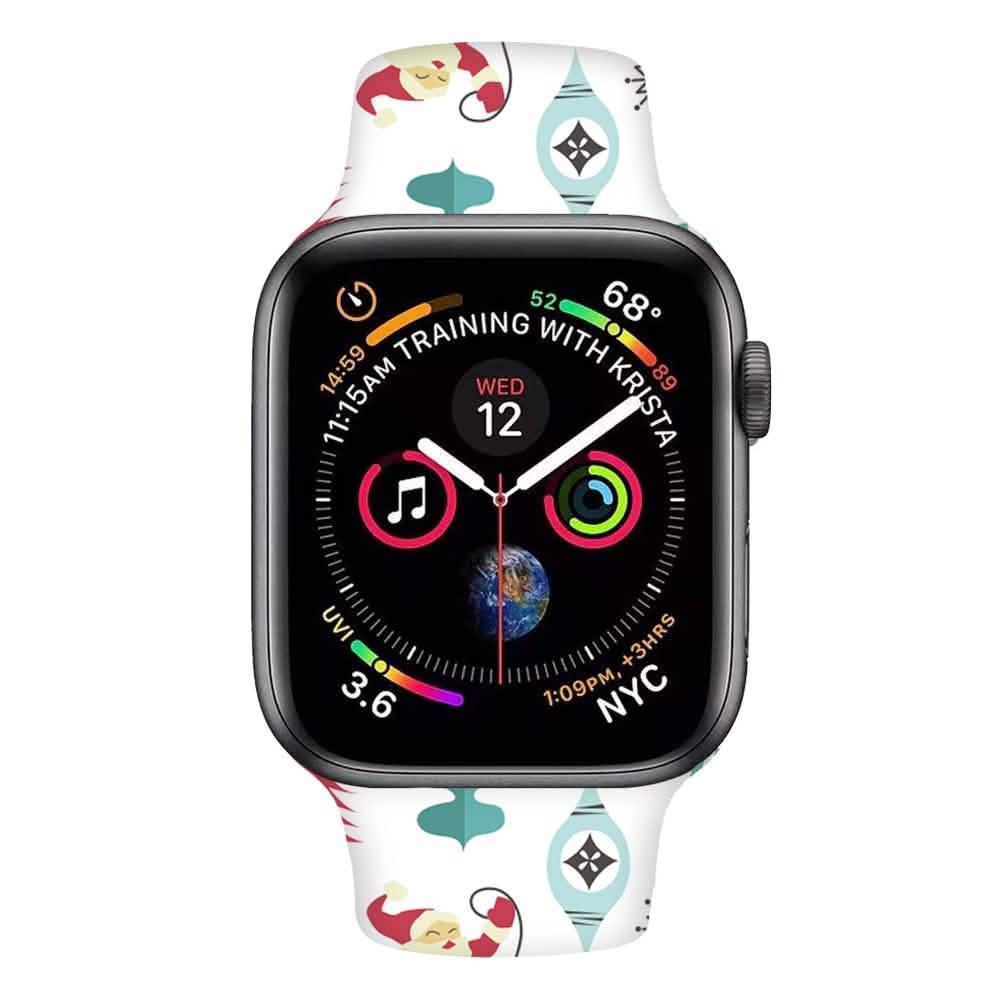 Christmas Silicone Apple Watch Bands DailySale