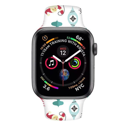 Christmas Silicone Apple Watch Bands DailySale