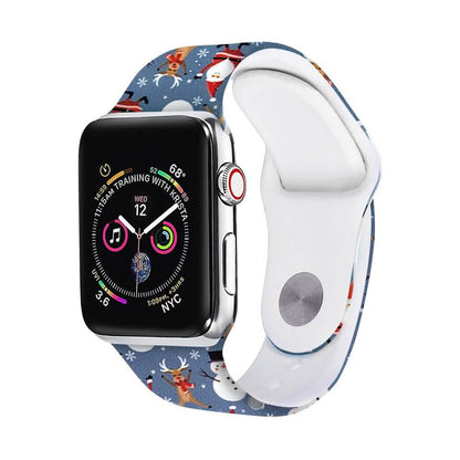 Christmas Silicone Apple Watch Bands DailySale
