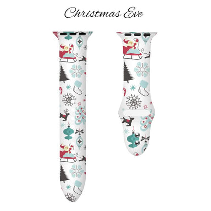Christmas Silicone Apple Watch Bands DailySale