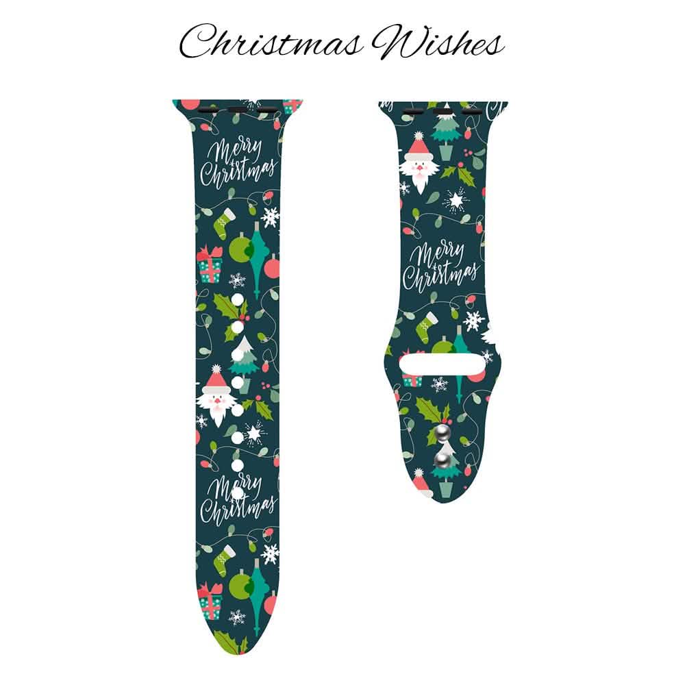 Christmas Silicone Apple Watch Bands DailySale
