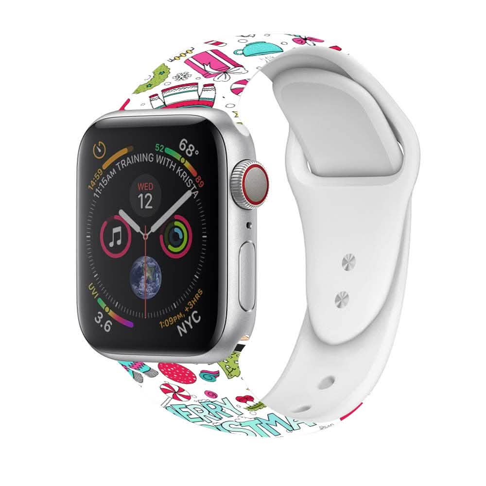 Christmas Silicone Apple Watch Bands DailySale