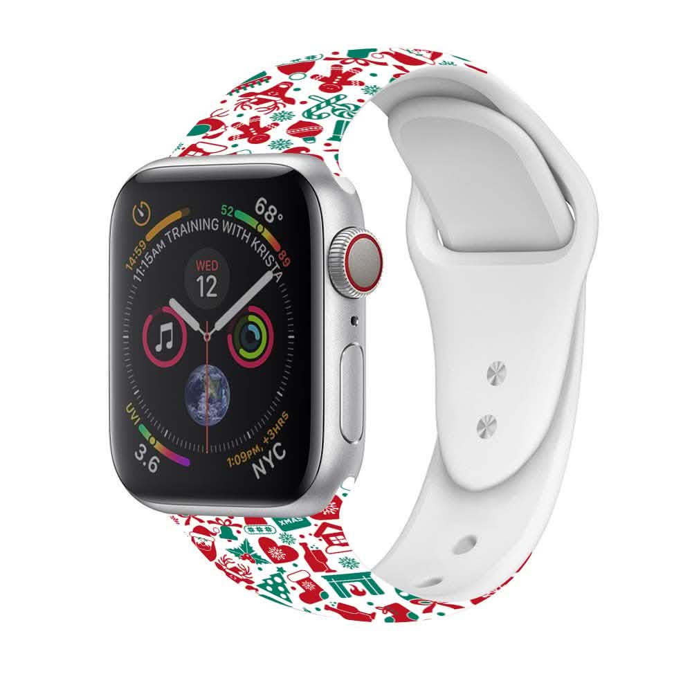 Christmas Silicone Apple Watch Bands DailySale