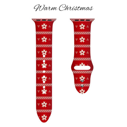 Christmas Silicone Apple Watch Bands DailySale