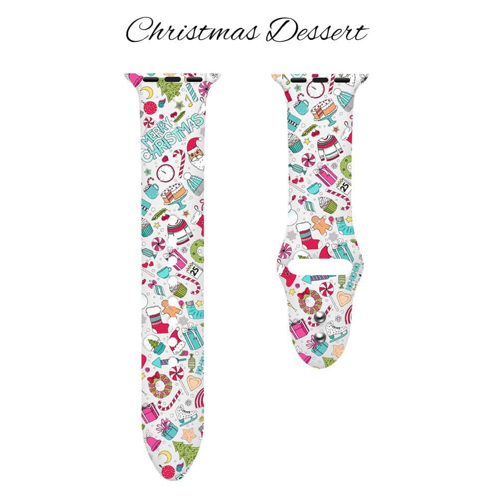 Christmas Silicone Apple Watch Bands DailySale