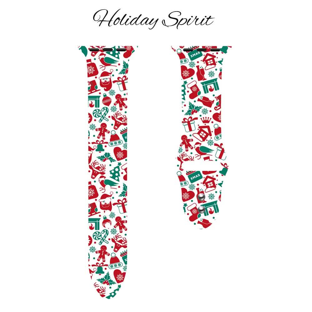 Christmas Silicone Apple Watch Bands DailySale