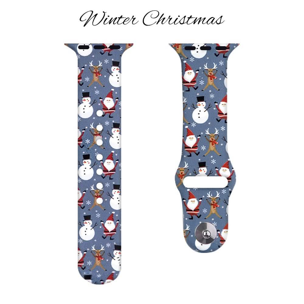 Christmas Silicone Apple Watch Bands DailySale