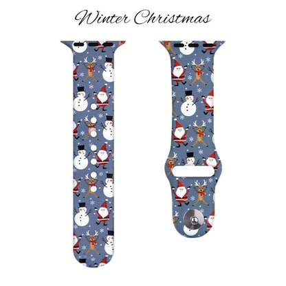 Christmas Silicone Apple Watch Bands DailySale