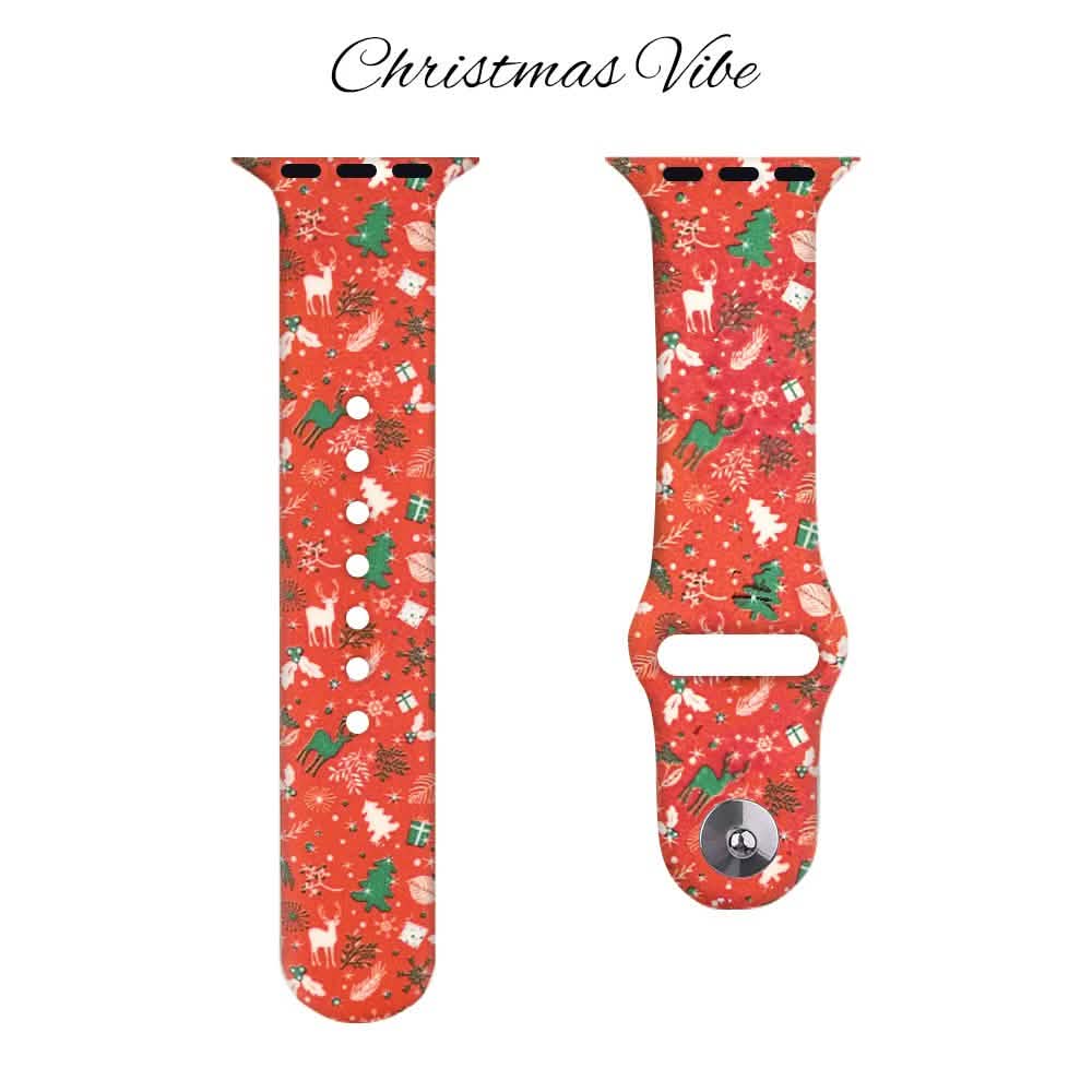 Christmas Silicone Apple Watch Bands DailySale
