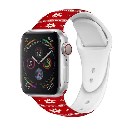 Christmas Silicone Apple Watch Bands DailySale