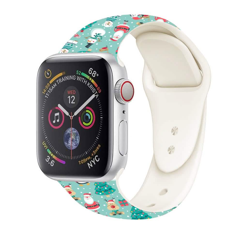 Christmas Silicone Apple Watch Bands DailySale