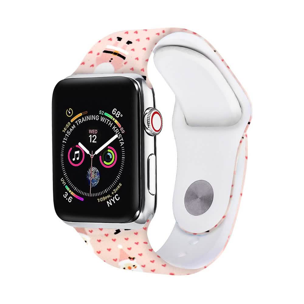 Christmas Silicone Apple Watch Bands DailySale
