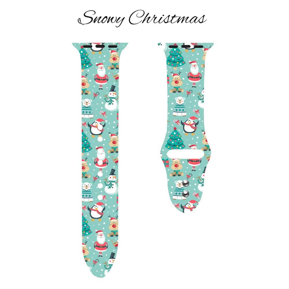 Christmas Silicone Apple Watch Bands DailySale