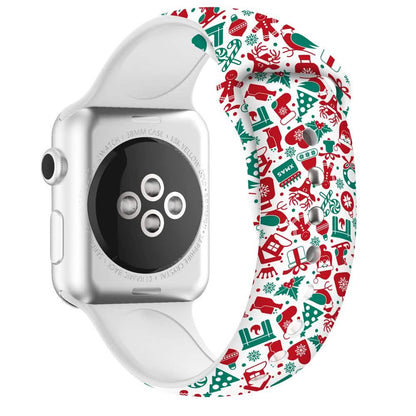 Christmas Silicone Apple Watch Bands DailySale