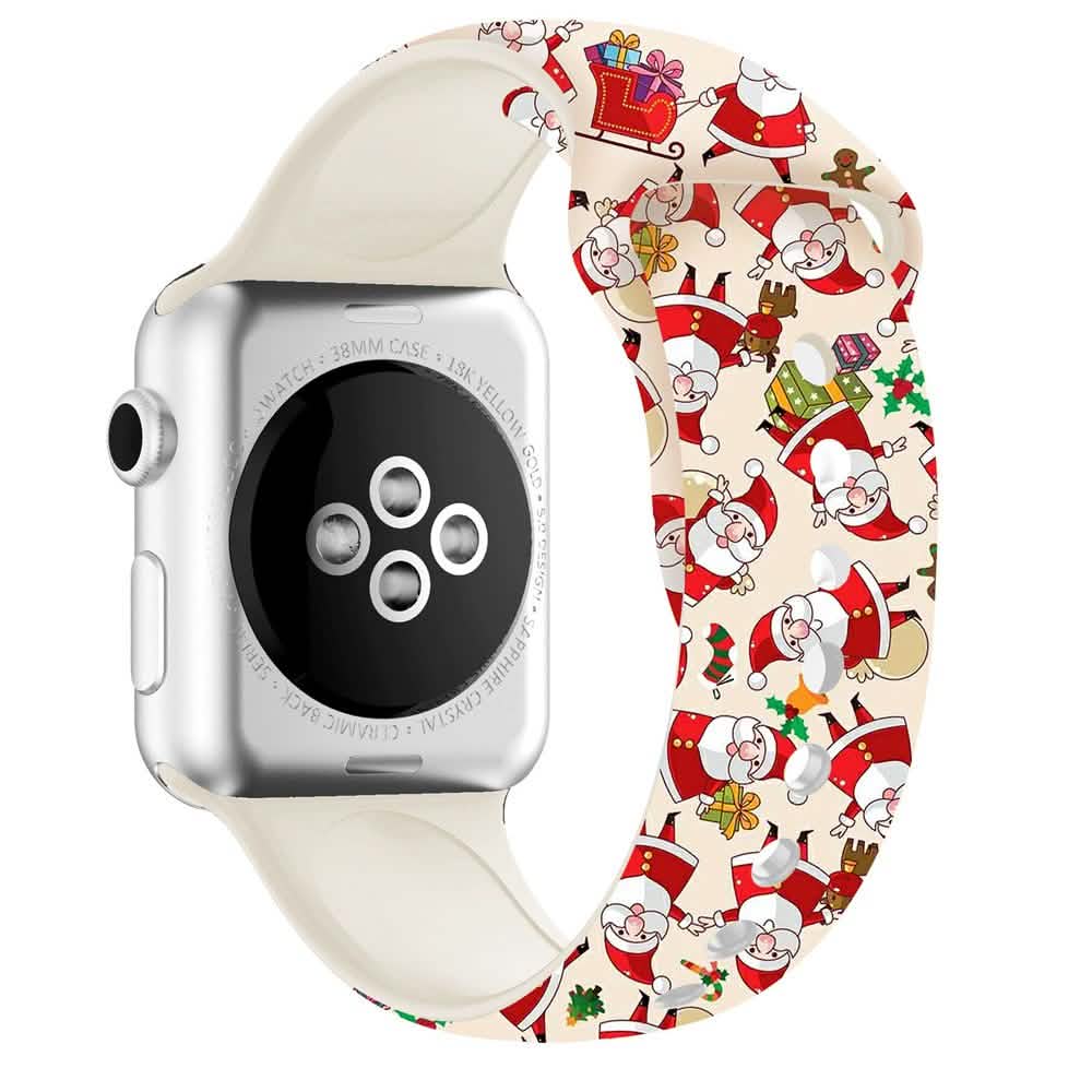 Christmas Silicone Apple Watch Bands DailySale