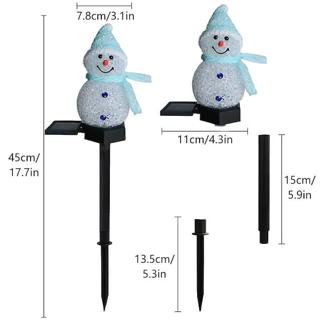 Christmas Snowman Light Solar DailySale
