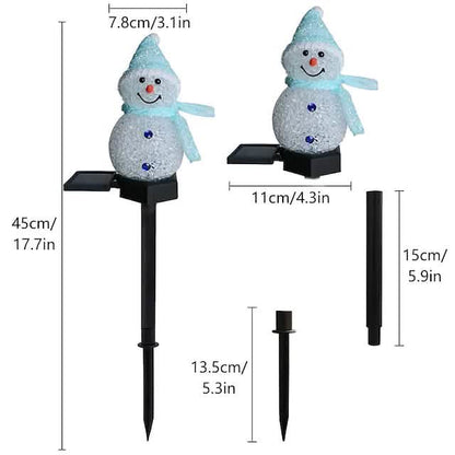 Christmas Snowman Light Solar DailySale