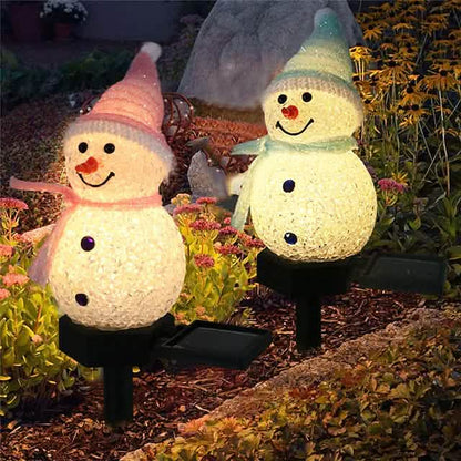 Christmas Snowman Light Solar DailySale