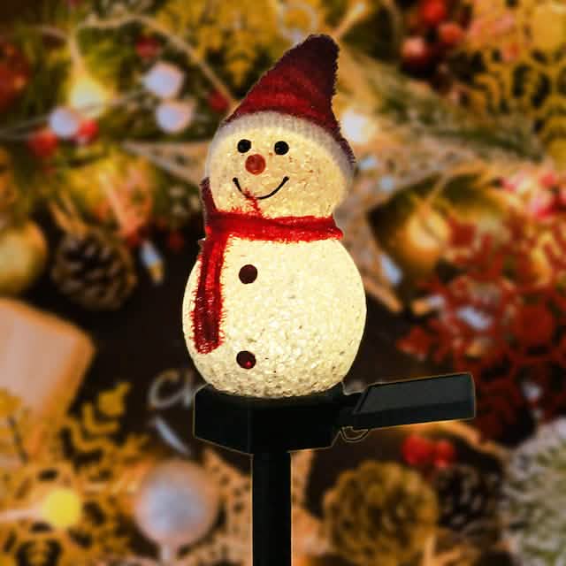 Christmas Snowman Light Solar DailySale