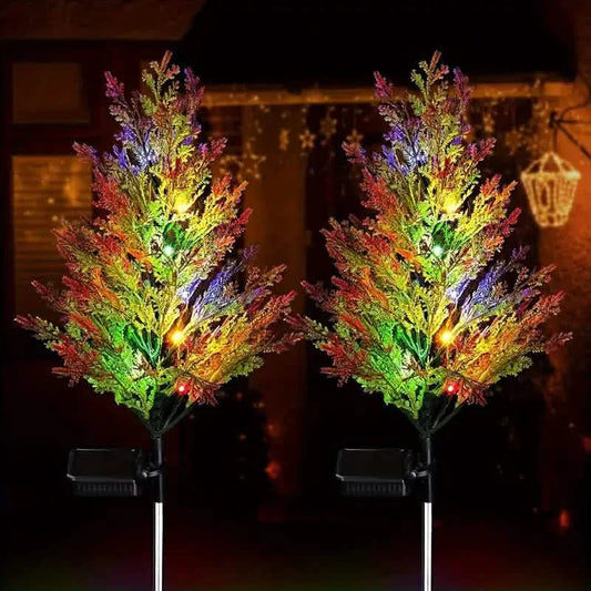 Christmas Solar Lawn Lamp, Garden Solar Light Tree DailySale