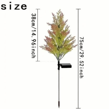 Christmas Solar Lawn Lamp, Garden Solar Light Tree DailySale