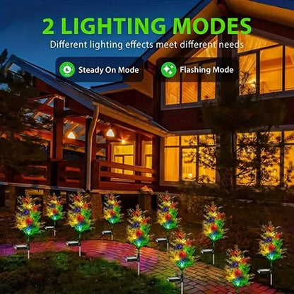Christmas Solar Lawn Lamp, Garden Solar Light Tree DailySale