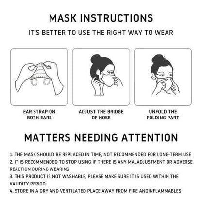 Christmas Special Mask Disposable Dustproof and Breathable Three-layer Protective Cover DailySale