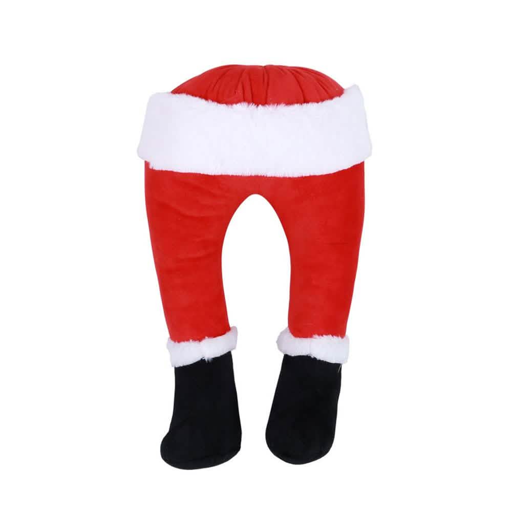 Christmas Tree Kicking Santa Legs DailySale