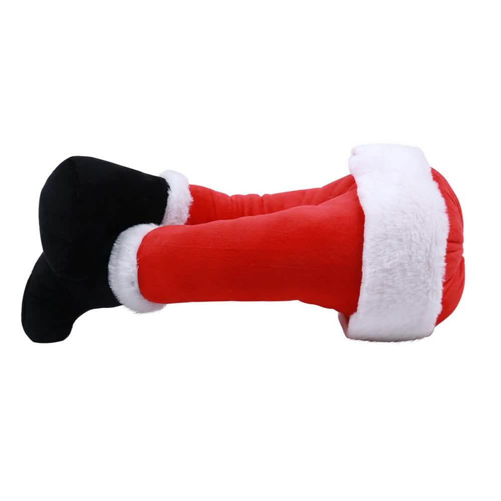 Christmas Tree Kicking Santa Legs DailySale
