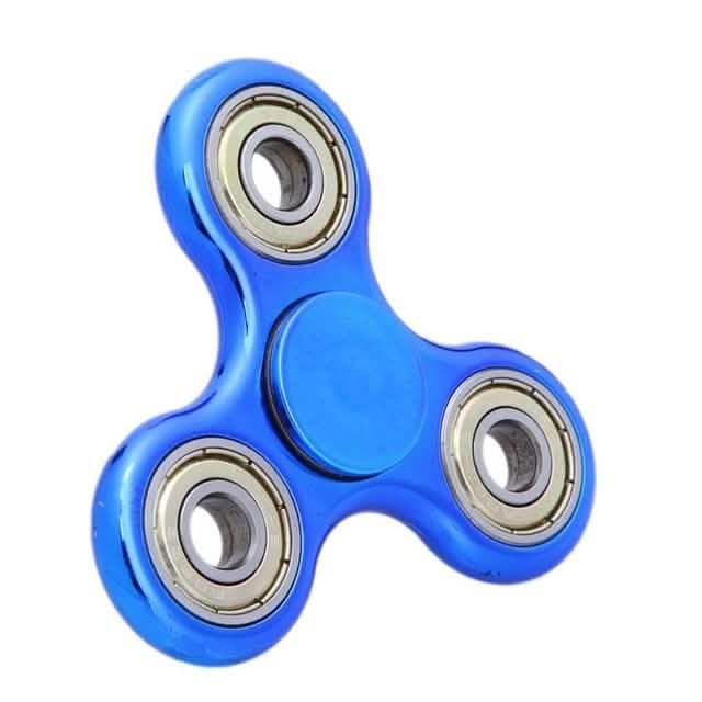 Chrome Tri Fidget Spinner - Assorted Colors DailySale