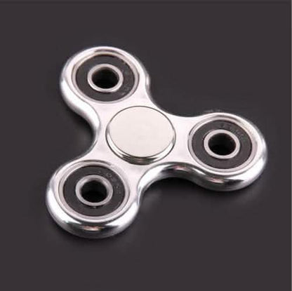 Chrome Tri Fidget Spinner - Assorted Colors DailySale