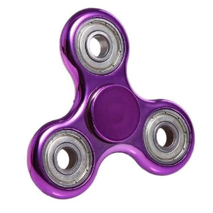 Chrome Tri Fidget Spinner - Assorted Colors DailySale