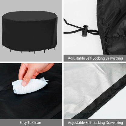 Circular Table Cover Outdoor Furniture Protector DailySale