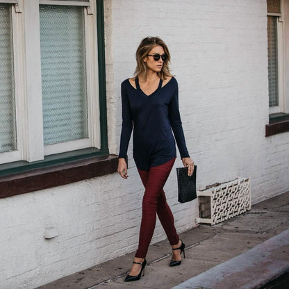 Cut Loose Long Sleeve Shirt DailySale